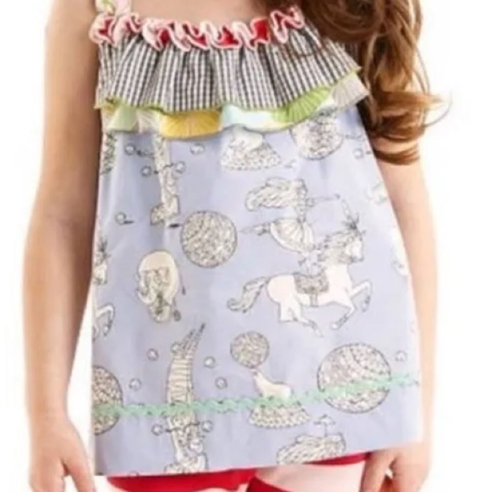 Matilda Jane Ethel and Judy circus top